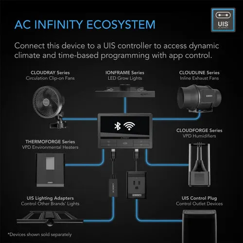 AC Infinity 15L Cloudforge T7 Humidifier - Gen 2 (AC-CFT7)