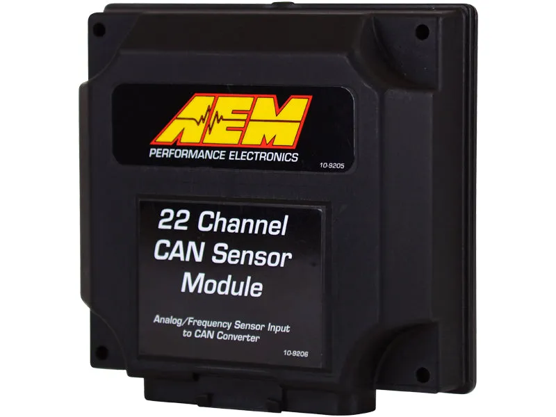AEM 30-2212 22 Channel CAN Sensor Module, Analog & Frequency to CAN Converter Module
