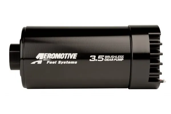 Aeromotive Fuel Pump, In-Line, Brushless, Spur, 3.5 (Includes T-Bolt Clamps For Mounting) - 11181