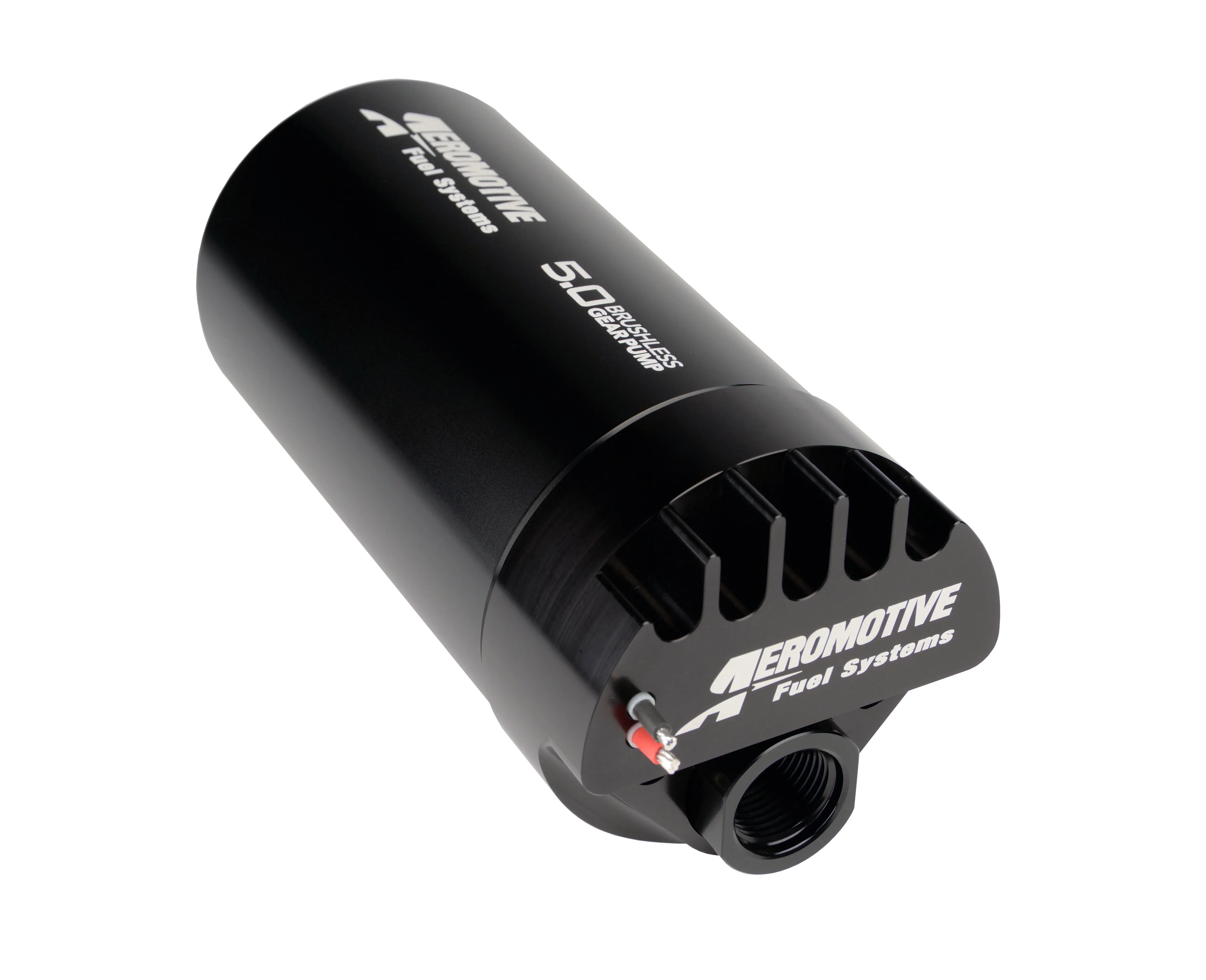 Aeromotive Fuel Pump, In-line, Brushless, Spur, 5.0 (Includes T-Bolt Clamps For Mounting)   - 11182