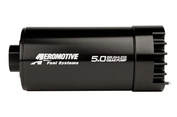 Aeromotive Fuel Pump, In-line, Brushless, Spur, 5.0 (Includes T-Bolt Clamps For Mounting)   - 11182