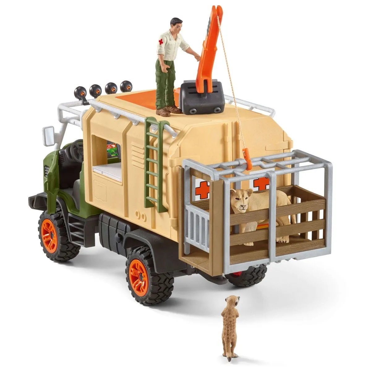 Animal rescue large truck