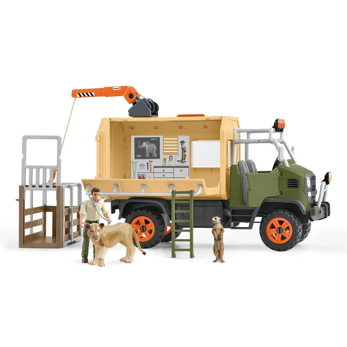 Animal rescue large truck