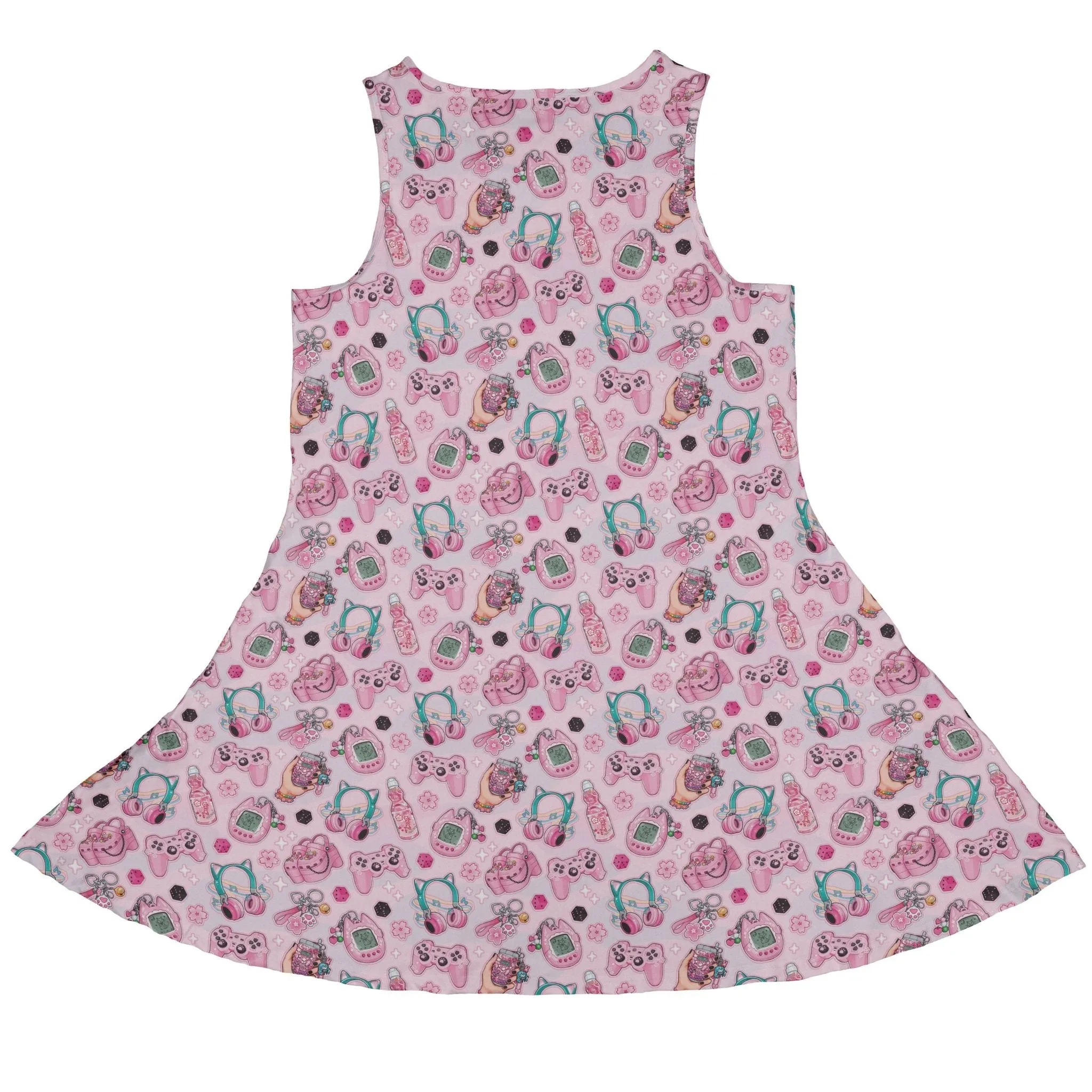 Anime Gamer Items Pink Dress