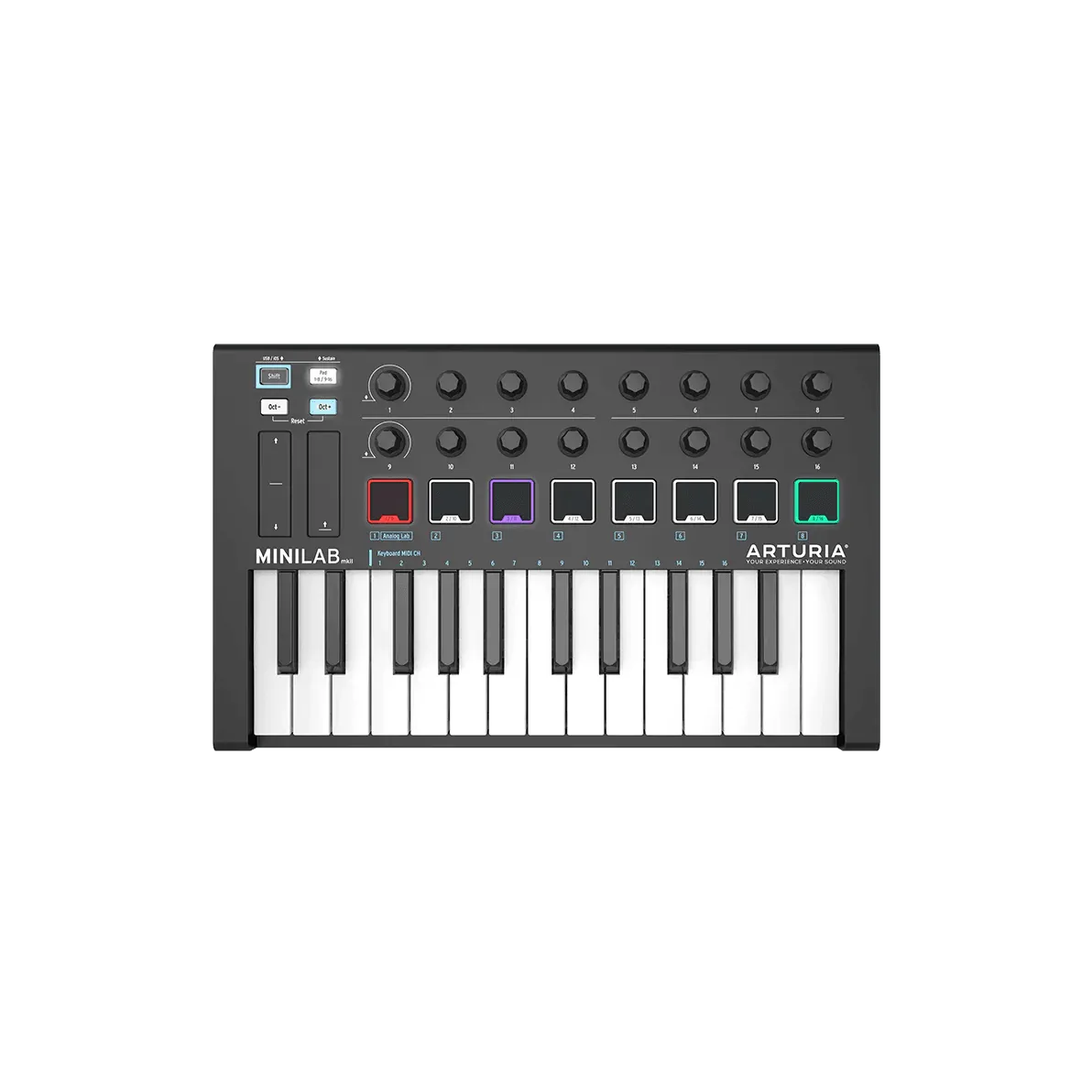 Arturia MiniLab MkII 25 Slim-key Controller