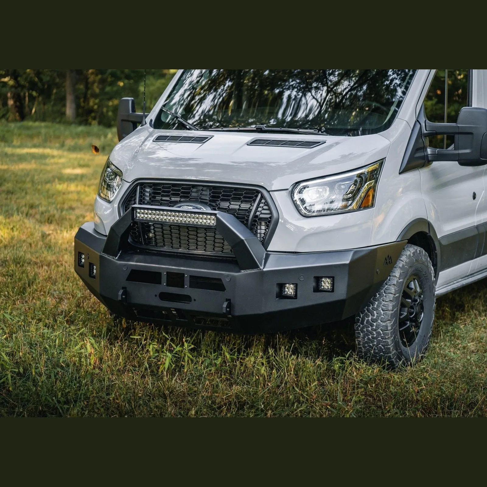 Backwoods Adventure Mods Ford Transit (2020 ) Front Bumper [Bull Bar]