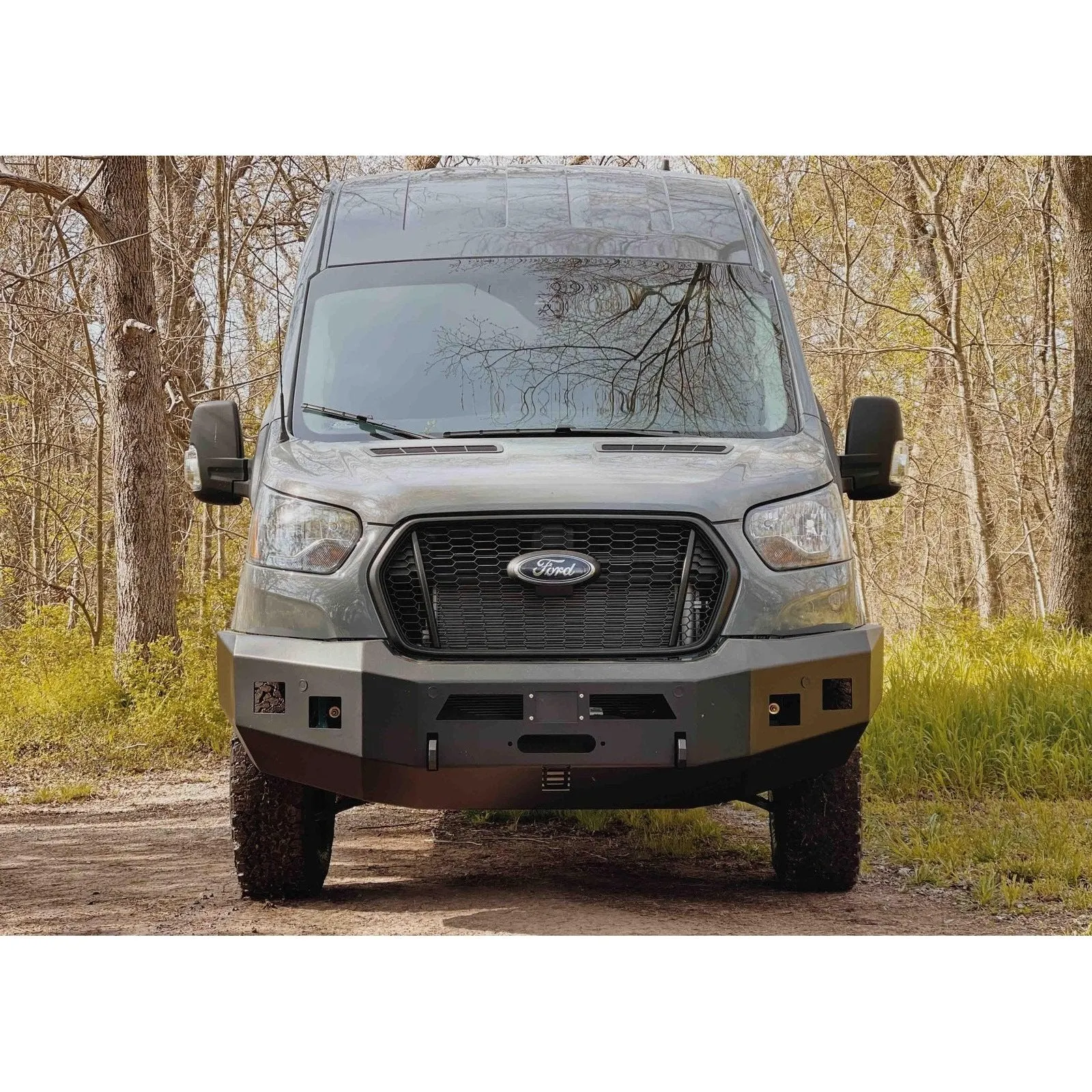 Backwoods Adventure Mods Ford Transit (2020 ) Front Bumper [No Bull Bar]