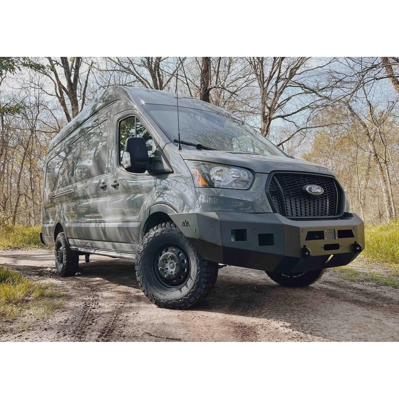Backwoods Adventure Mods Ford Transit (2020 ) Front Bumper [No Bull Bar]