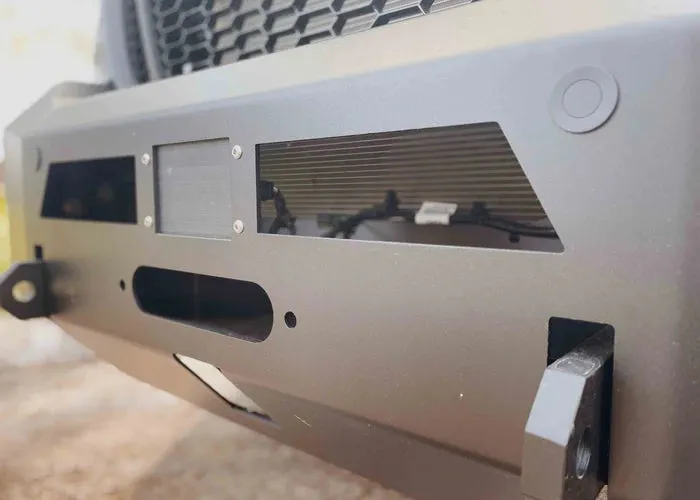 Backwoods Adventure Mods Ford Transit 2020  Front Bumper No Bull Bar