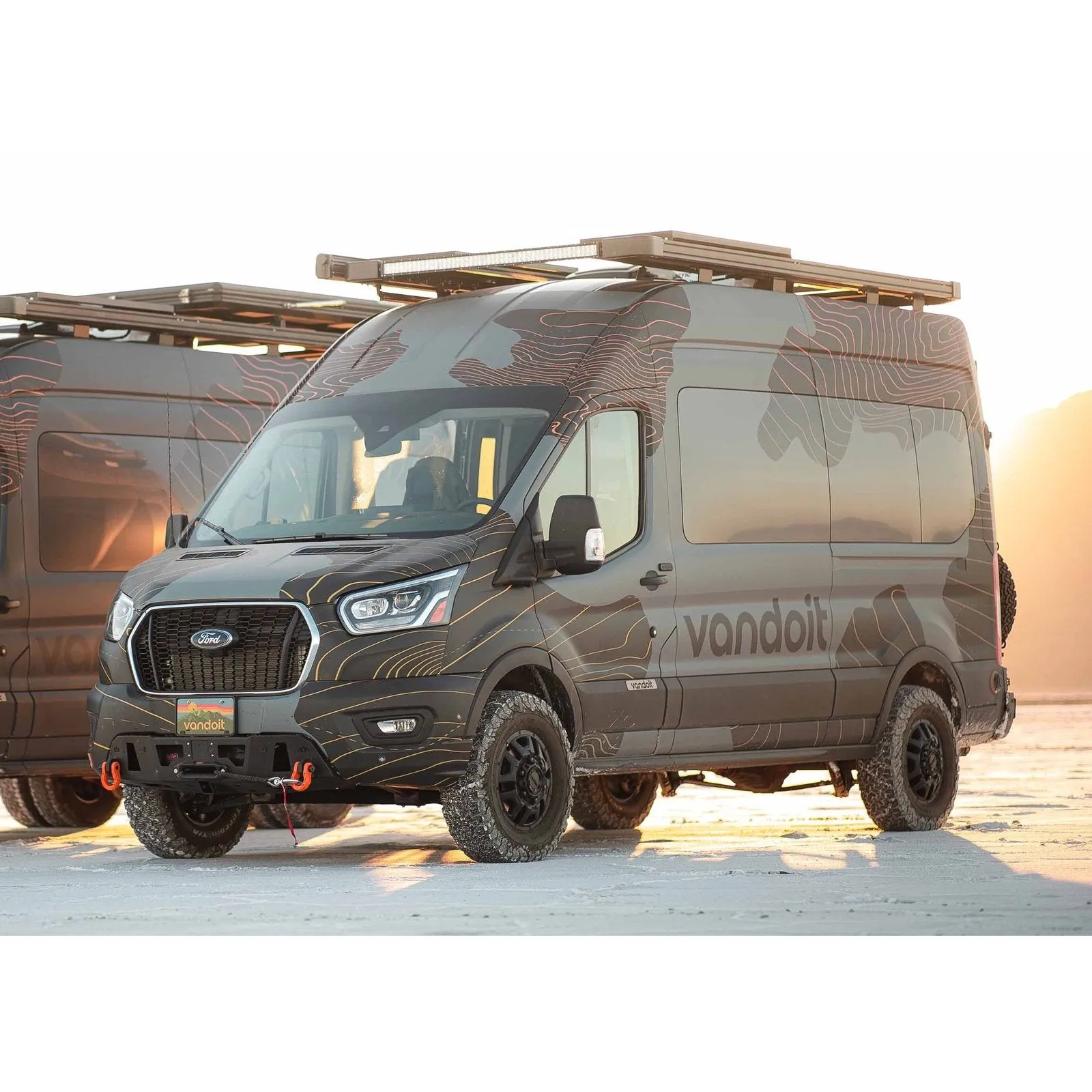 Backwoods Adventure Mods Ford Transit (2020 ) Scout Front Bumper