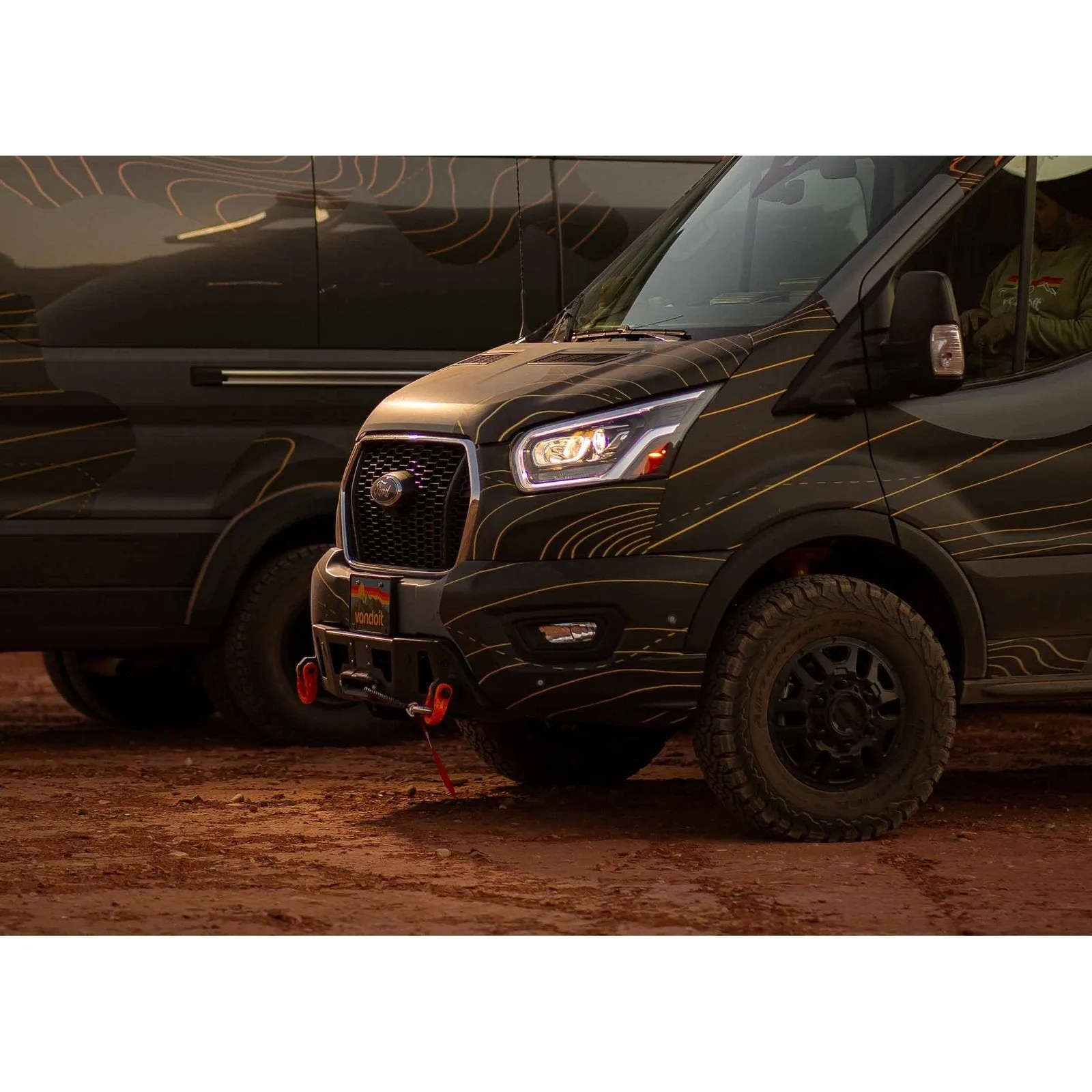 Backwoods Adventure Mods Ford Transit (2020 ) Scout Front Bumper