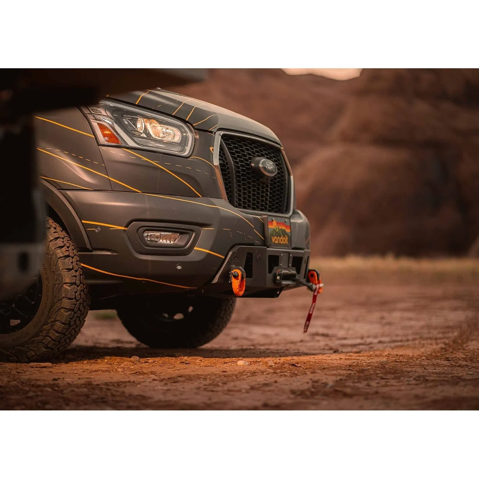 Backwoods Adventure Mods Ford Transit (2020 ) Scout Front Bumper