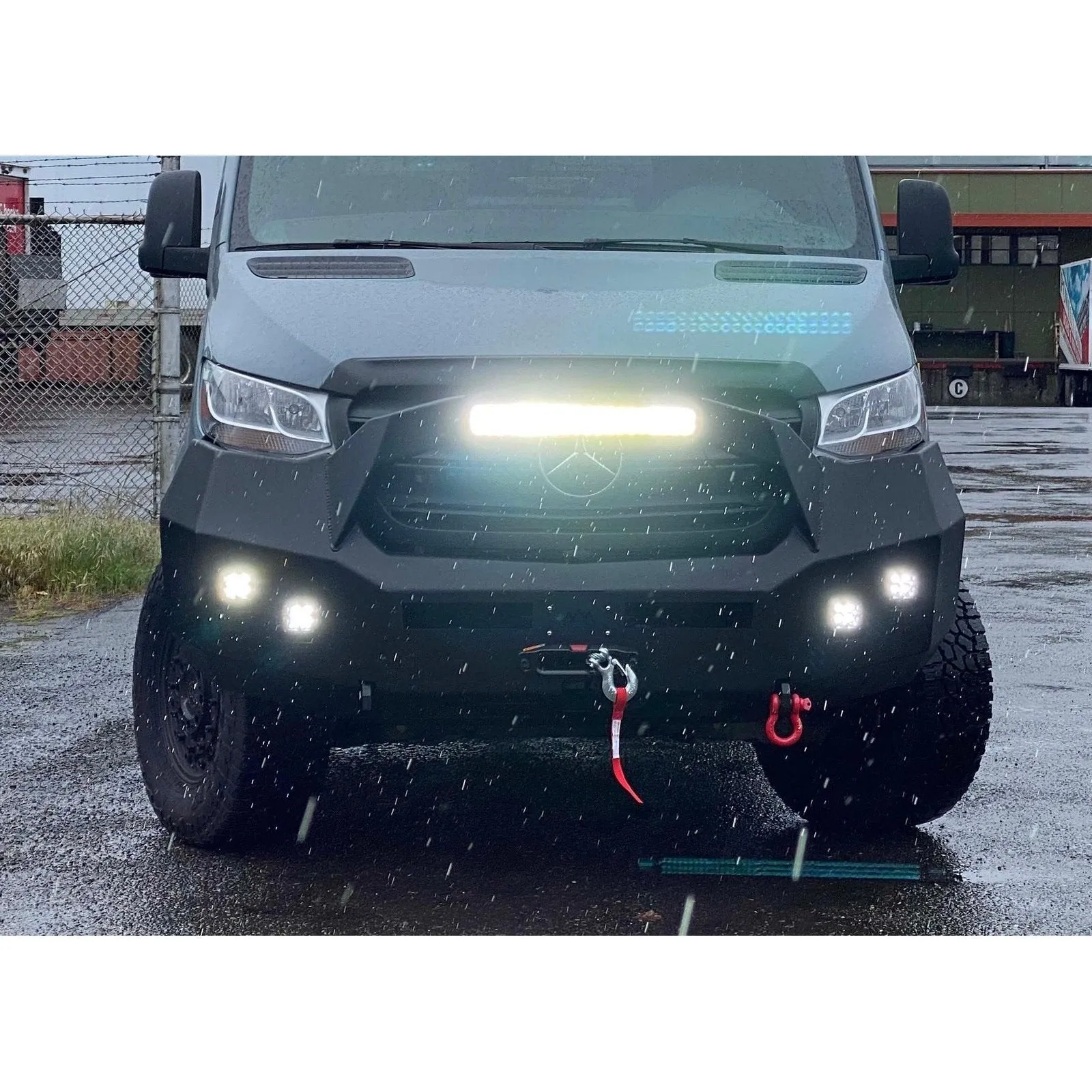 Backwoods Adventure Mods Mercedes Sprinter (2019 ) Front Bumper [Bull Bar]