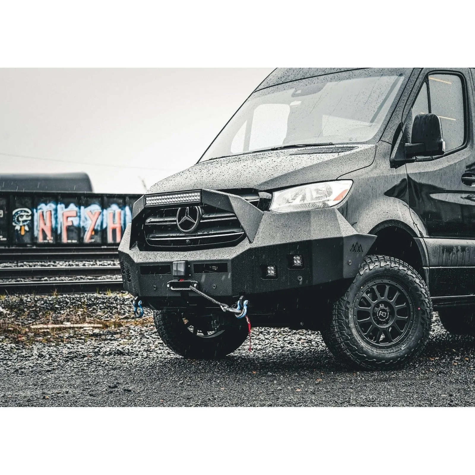 Backwoods Adventure Mods Mercedes Sprinter (2019 ) Front Bumper [Bull Bar]