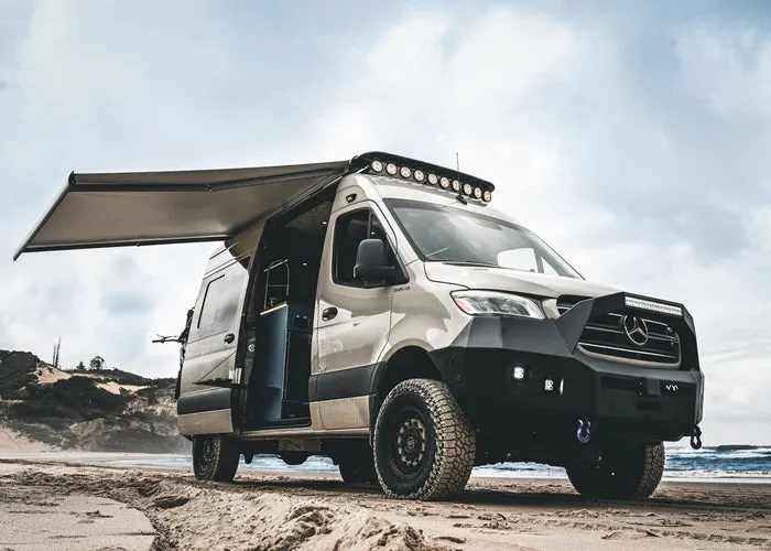 Backwoods Adventure Mods Mercedes Sprinter (2019 ) Front Bumper With Bull Bar