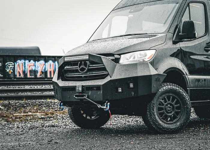 Backwoods Adventure Mods Mercedes Sprinter (2019 ) Front Bumper With Bull Bar