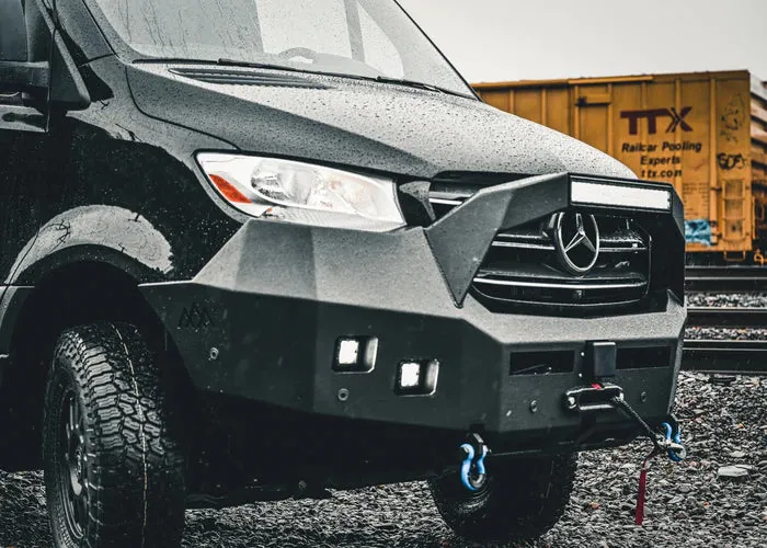 Backwoods Adventure Mods Mercedes Sprinter (2019 ) Front Bumper With Bull Bar