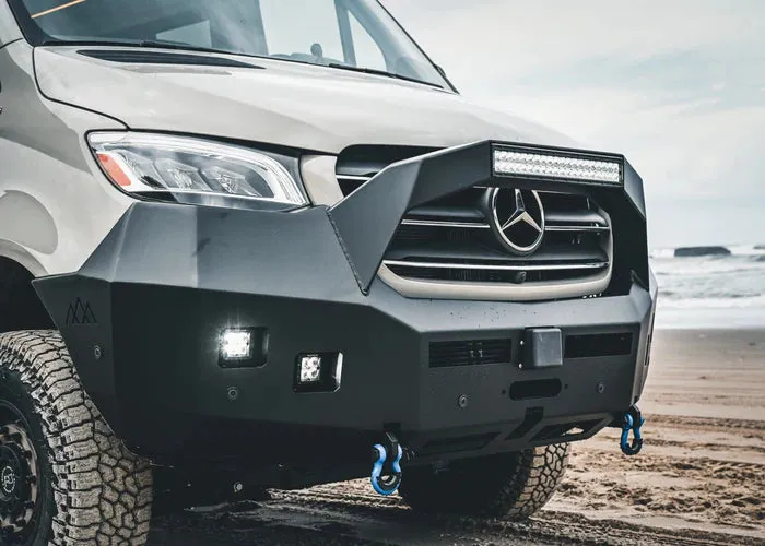 Backwoods Adventure Mods Mercedes Sprinter (2019 ) Front Bumper With Bull Bar