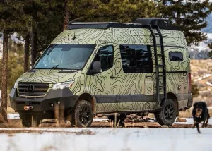 Backwoods Adventure Mods Mercedes Sprinter (2019 ) Front Bumper Without Bull Bar