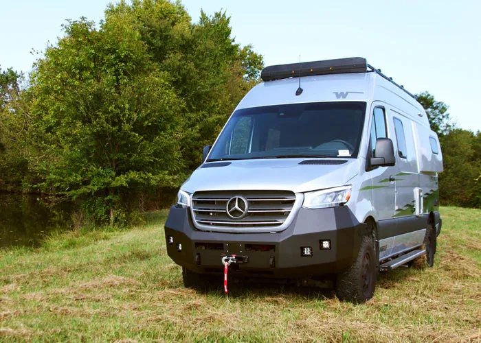 Backwoods Adventure Mods Mercedes Sprinter (2019 ) Front Bumper Without Bull Bar