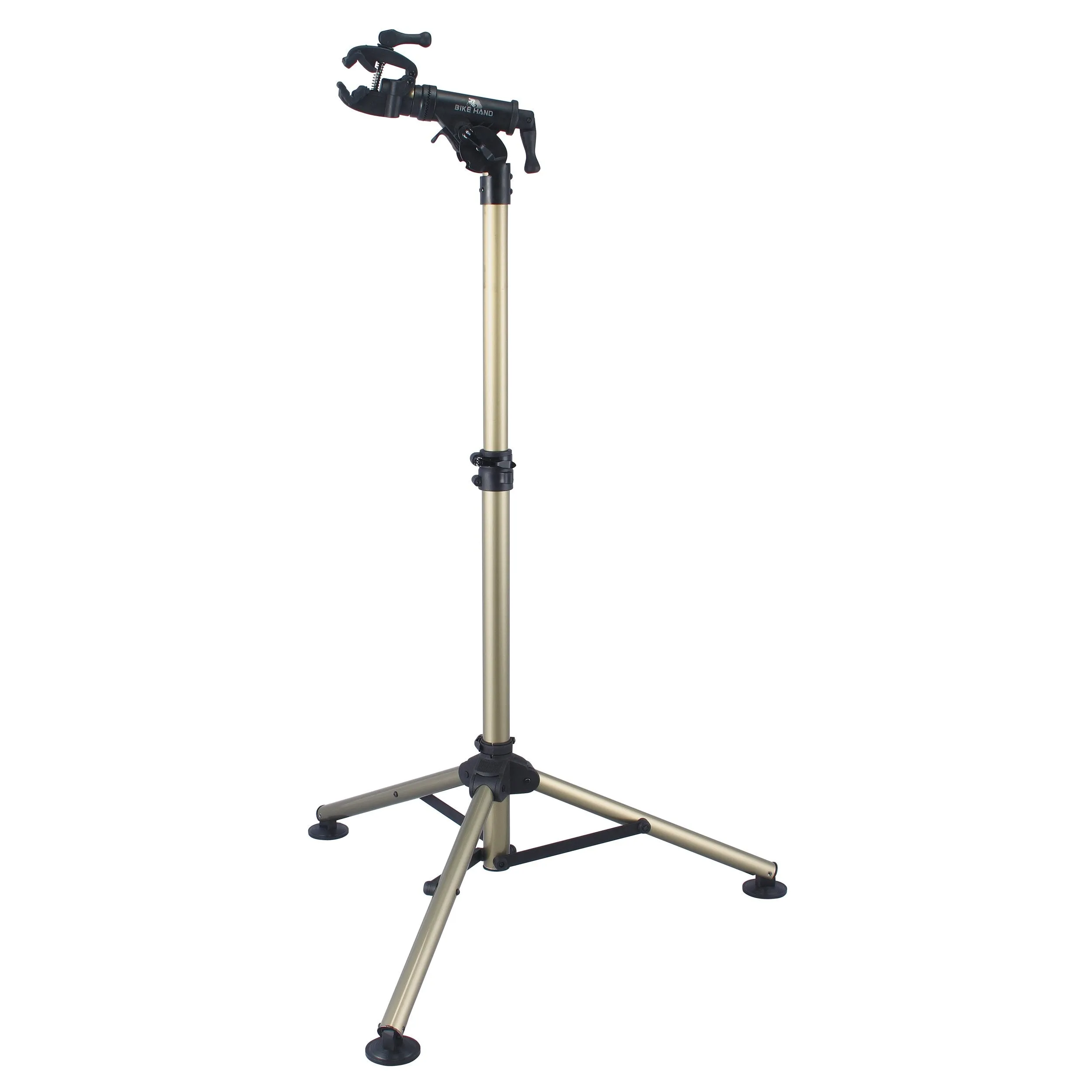 Bike Hand Repair Stand Tripod with Magnetic Tool Tray