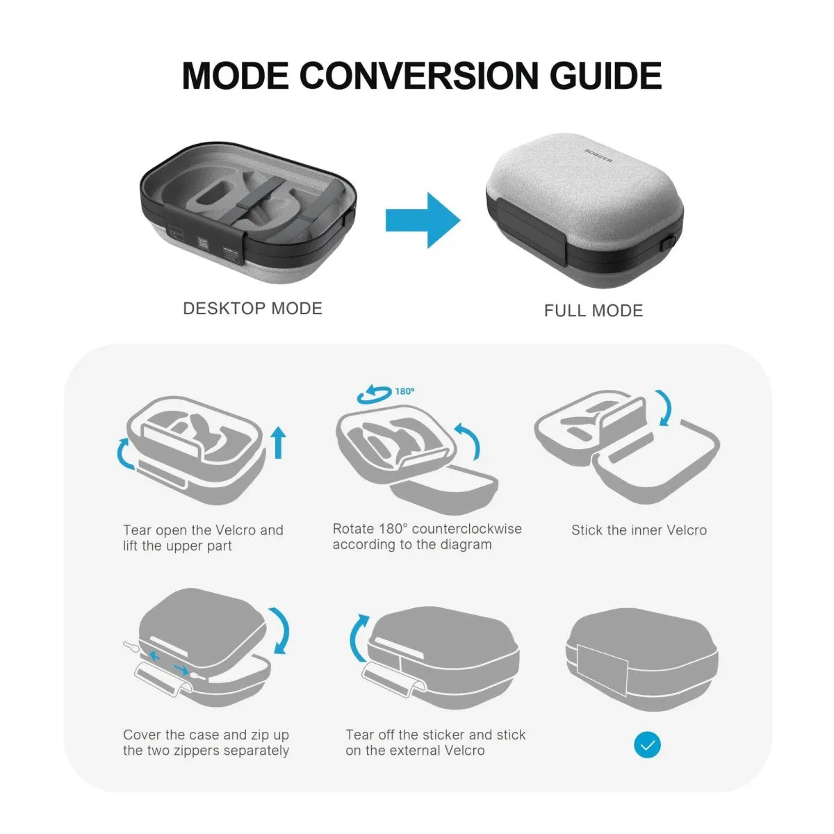 BOBOVR C3 Case for BOBOVR S3 Pro | for Meta Quest 3