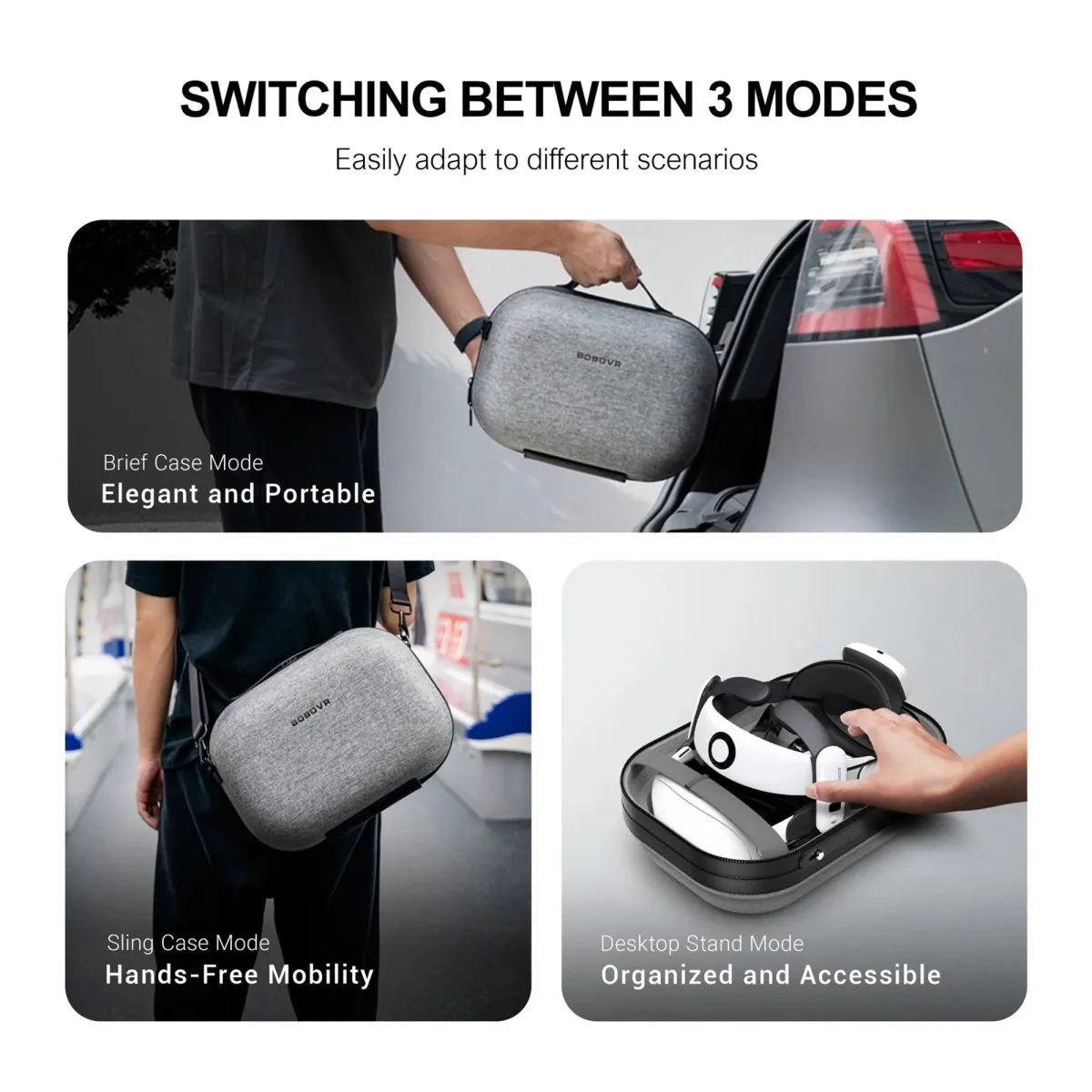 BOBOVR C3 Case for BOBOVR S3 Pro | for Meta Quest 3