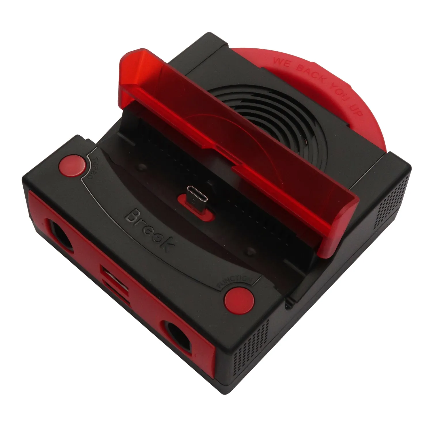 Brook Power Bay Crimson for Nintendo Switch Console Dock with Connect to for GameCube Controller