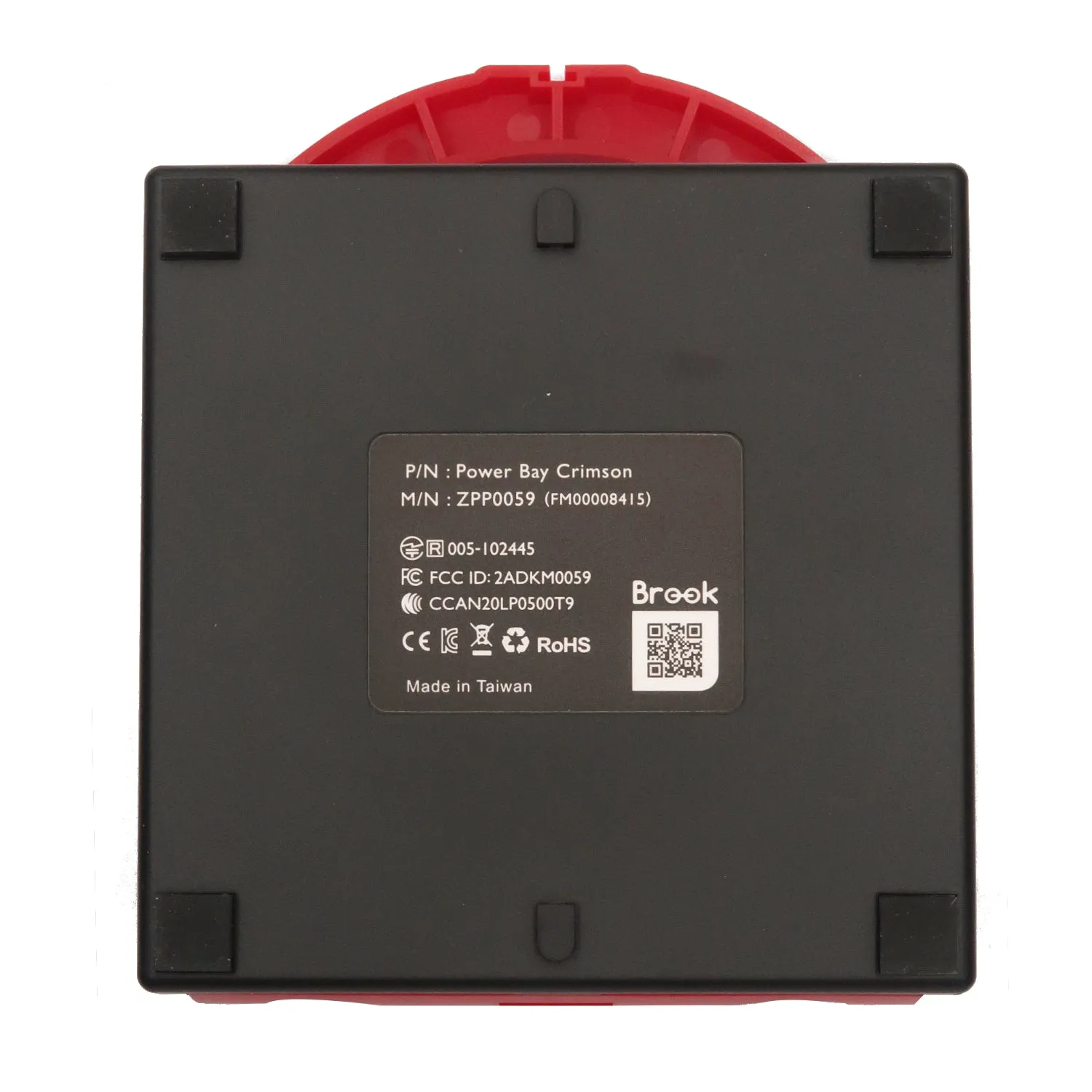 Brook Power Bay Crimson for Nintendo Switch Console Dock with Connect to for GameCube Controller