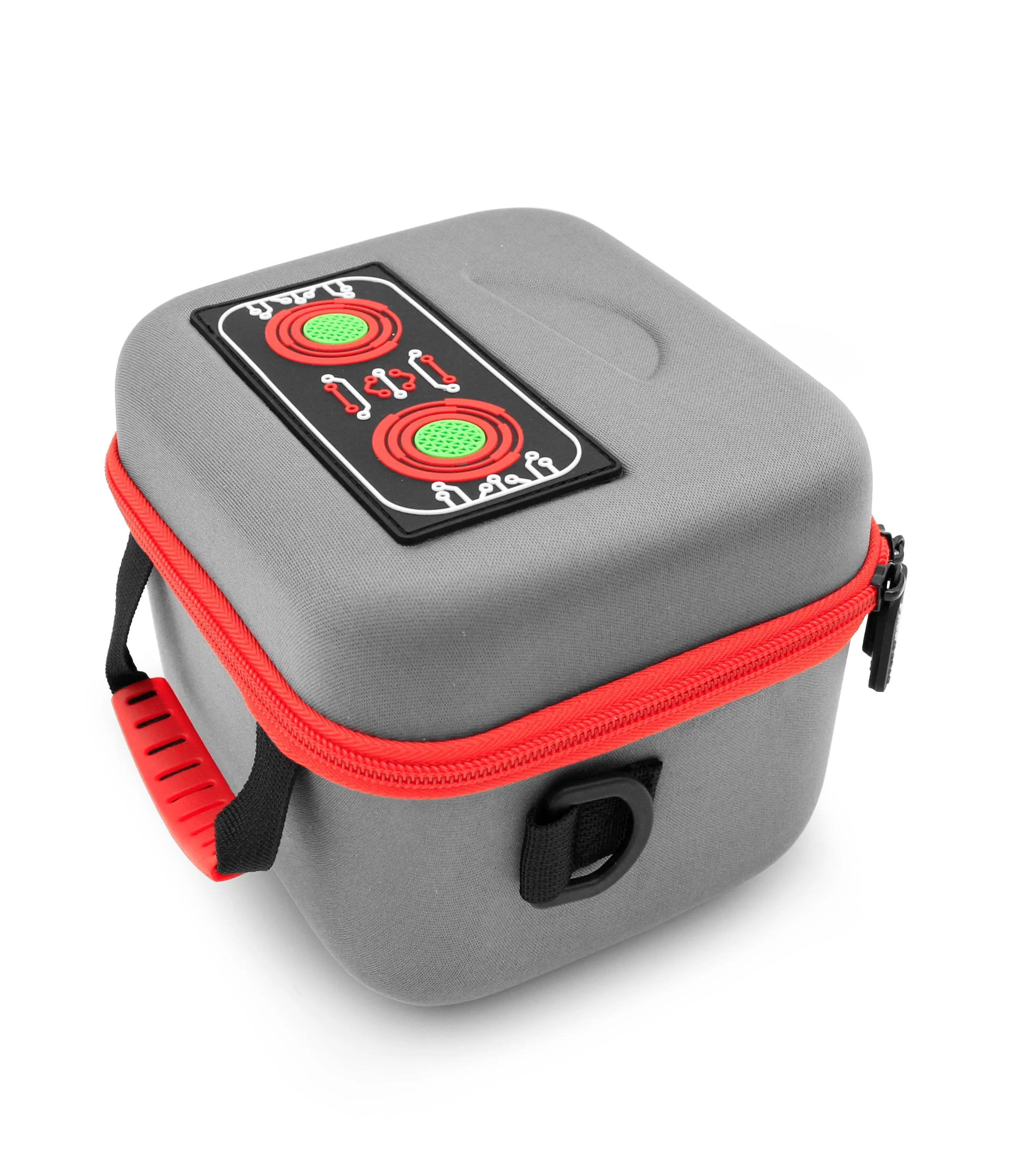 CASEMATIX Carrying Case Compatible with Nex Playground Game System - Hard Shell Outer with Shock-Absorbing Foam Interior & Shoulder Strap, Case Only
