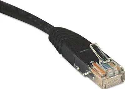 Cat5E Molded Patch Cable 25 Ft. Black