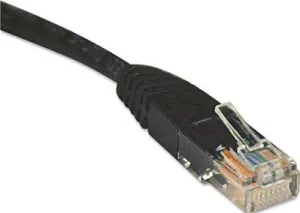 Cat5E Molded Patch Cable 25 Ft. Black