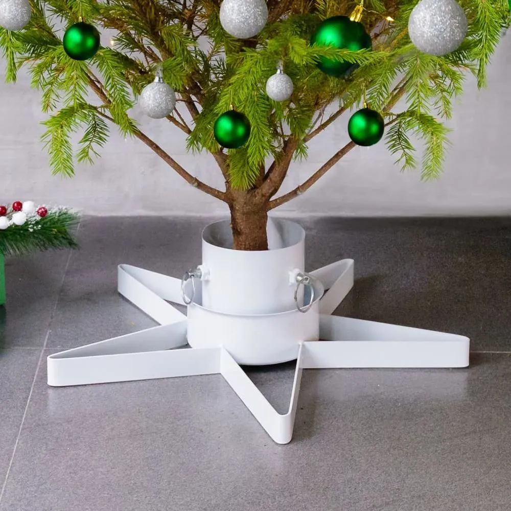 Christmas Tree Stand Black 47x47x13.5 cm