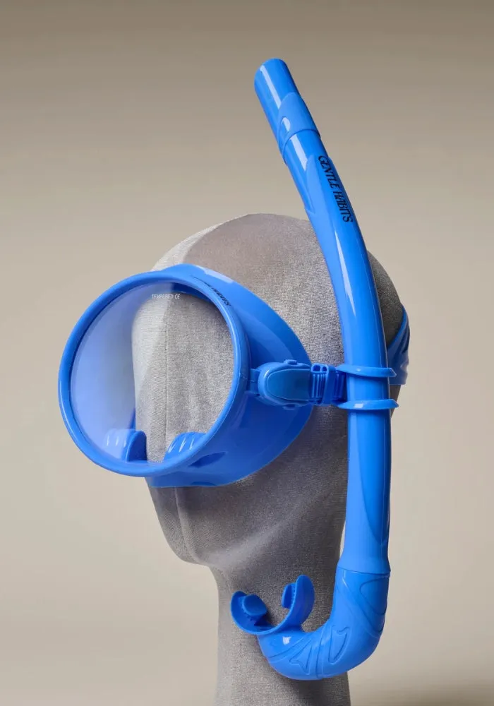 Dive Mask and Snorkel Set - Immersion Blue