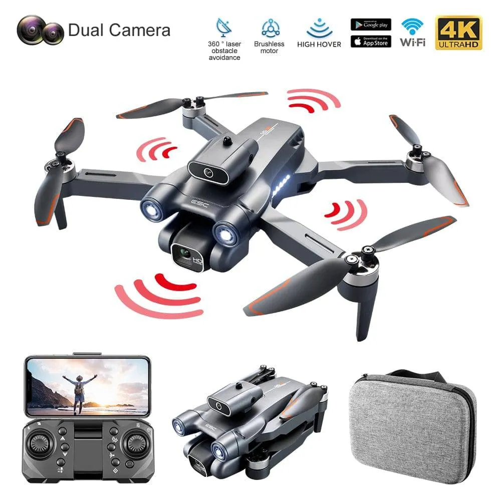 Drone 4k Professional 8K HD Camera Obstacle Avoidance Aerial Photography Brushless Foldable Quadcopter 3km