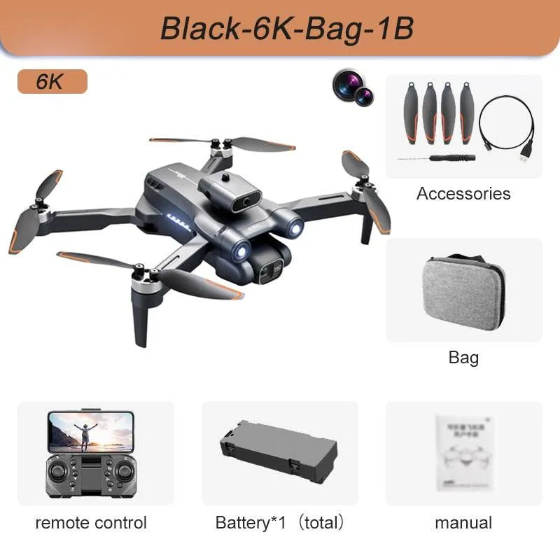 Drone 4k Professional 8K HD Camera Obstacle Avoidance Aerial Photography Brushless Foldable Quadcopter 3km