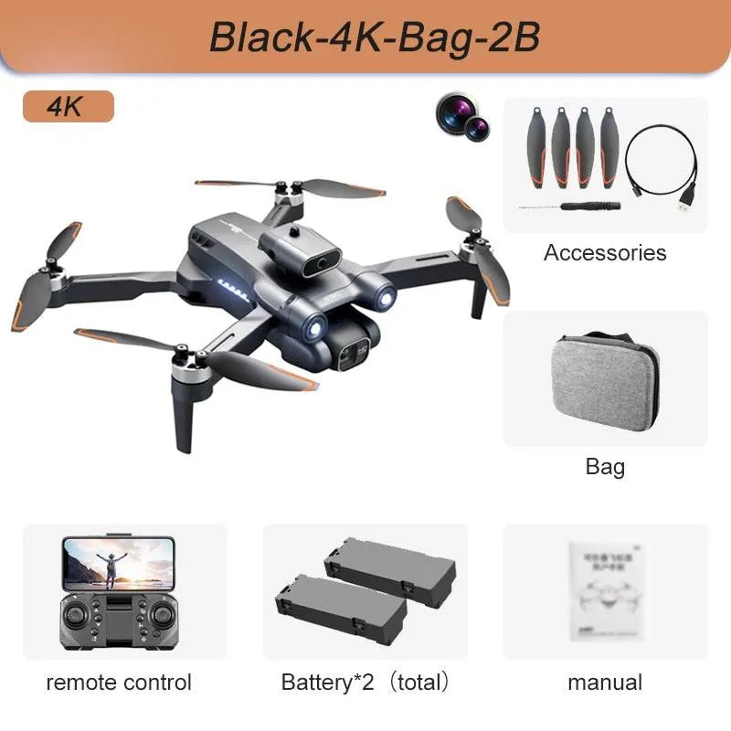 Drone 4k Professional 8K HD Camera Obstacle Avoidance Aerial Photography Brushless Foldable Quadcopter 3km