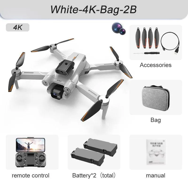 Drone 4k Professional 8K HD Camera Obstacle Avoidance Aerial Photography Brushless Foldable Quadcopter 3km