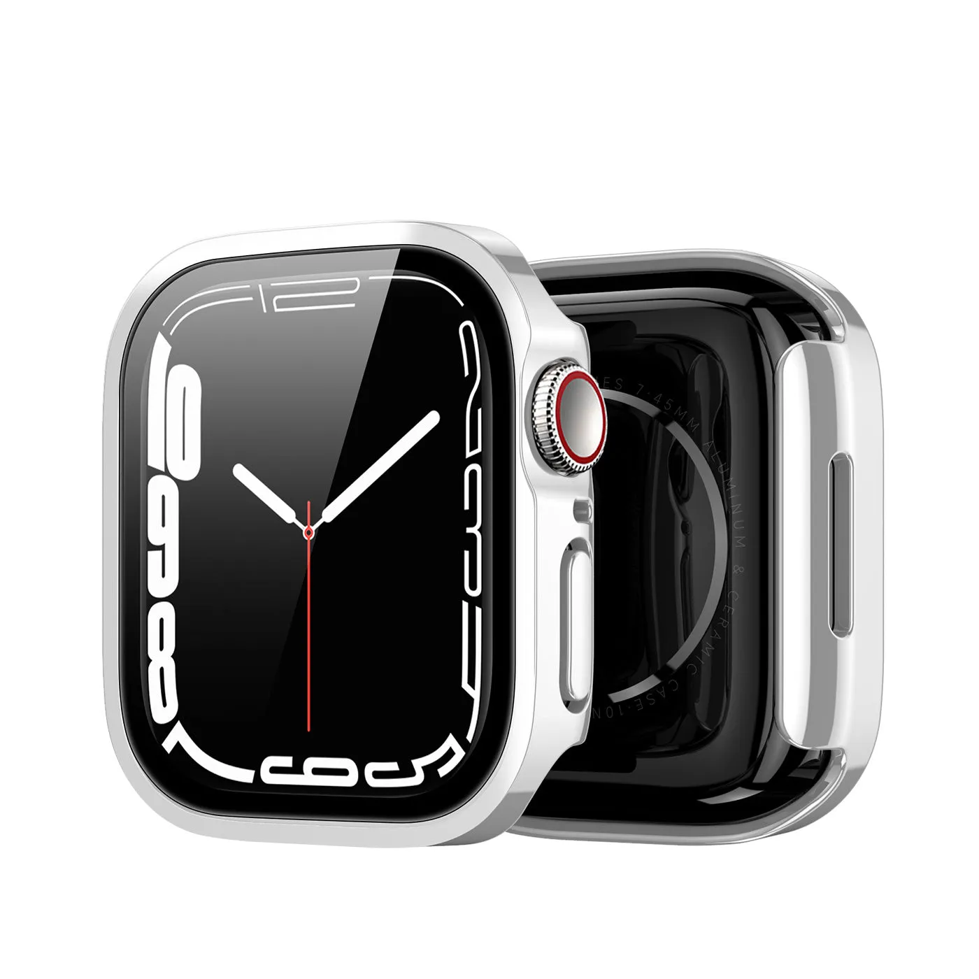 DUX DUCIS Hamo Hard PC Case for Apple Watch Series 4 / 5 / 6 - 44MM - Silver
