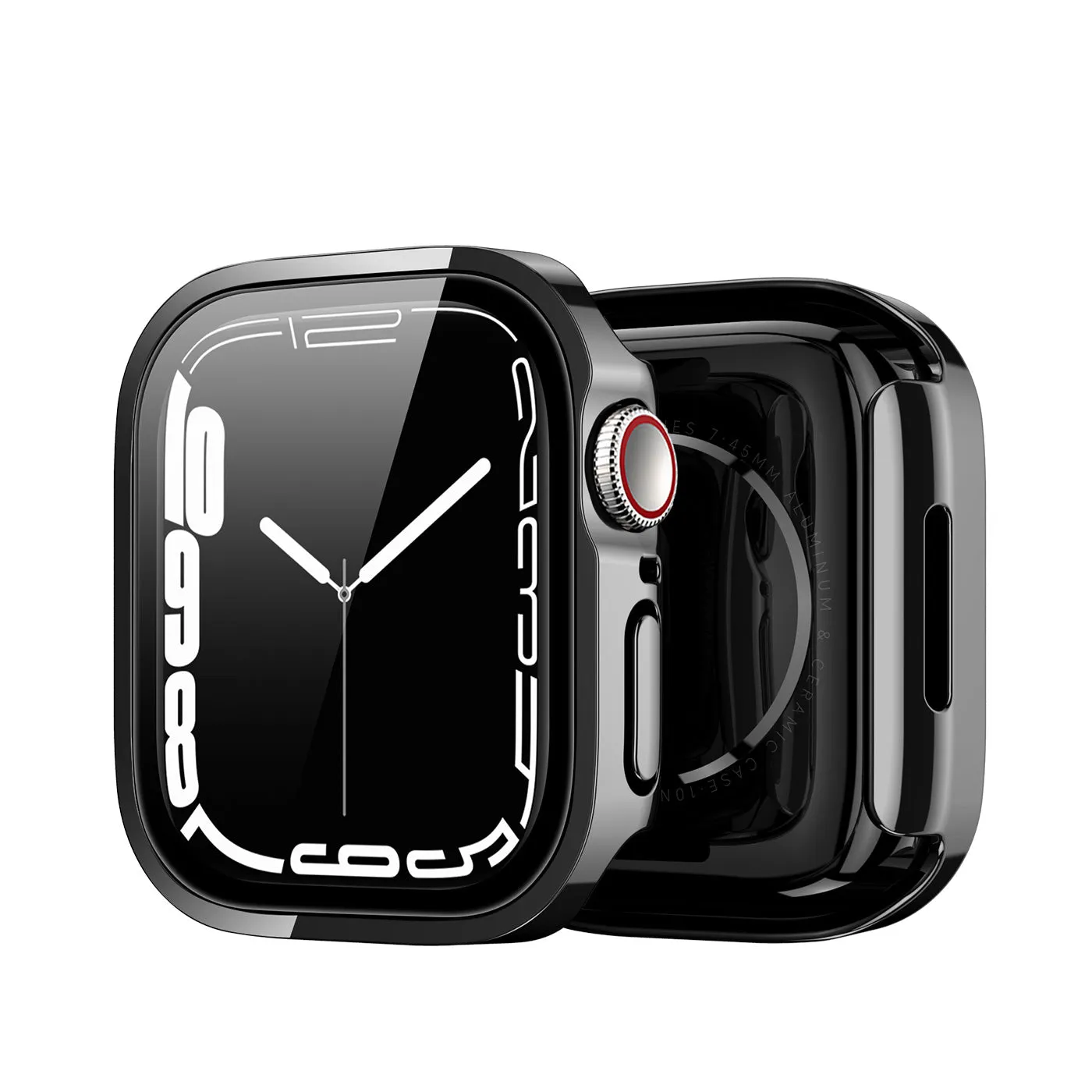DUX DUCIS Hamo Hard PC Case for Apple Watch Series 7-41MM - Black