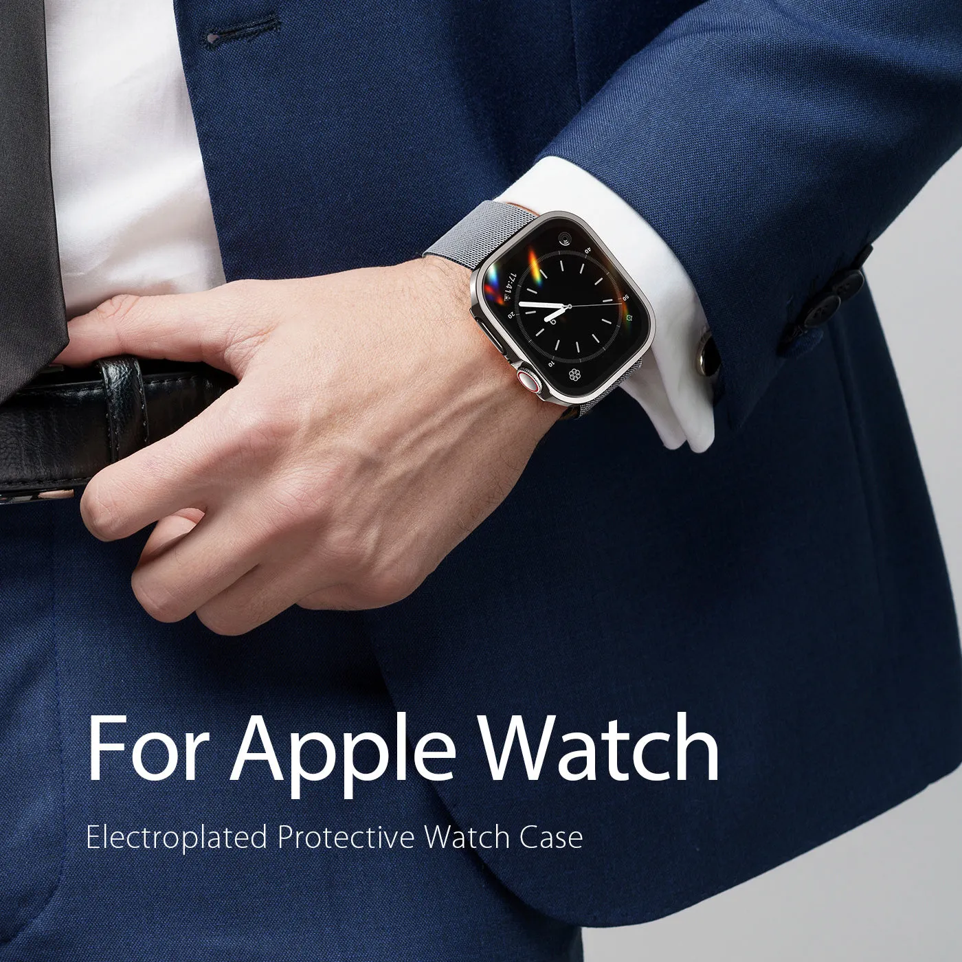 DUX DUCIS Hamo Hard PC Case for Apple Watch Series 7-41MM - Black