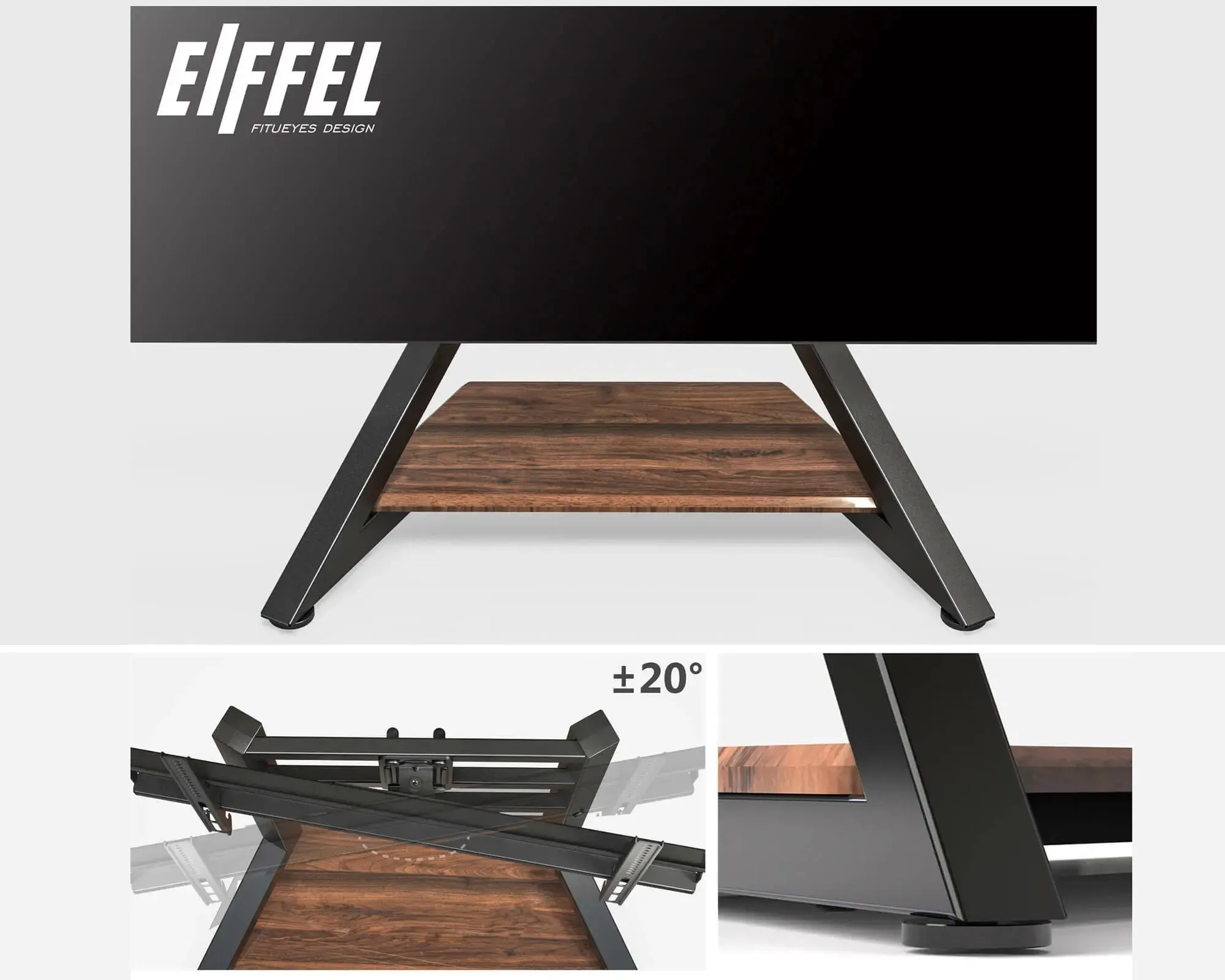 Eiffel TT85 Tabletop TV Stand
