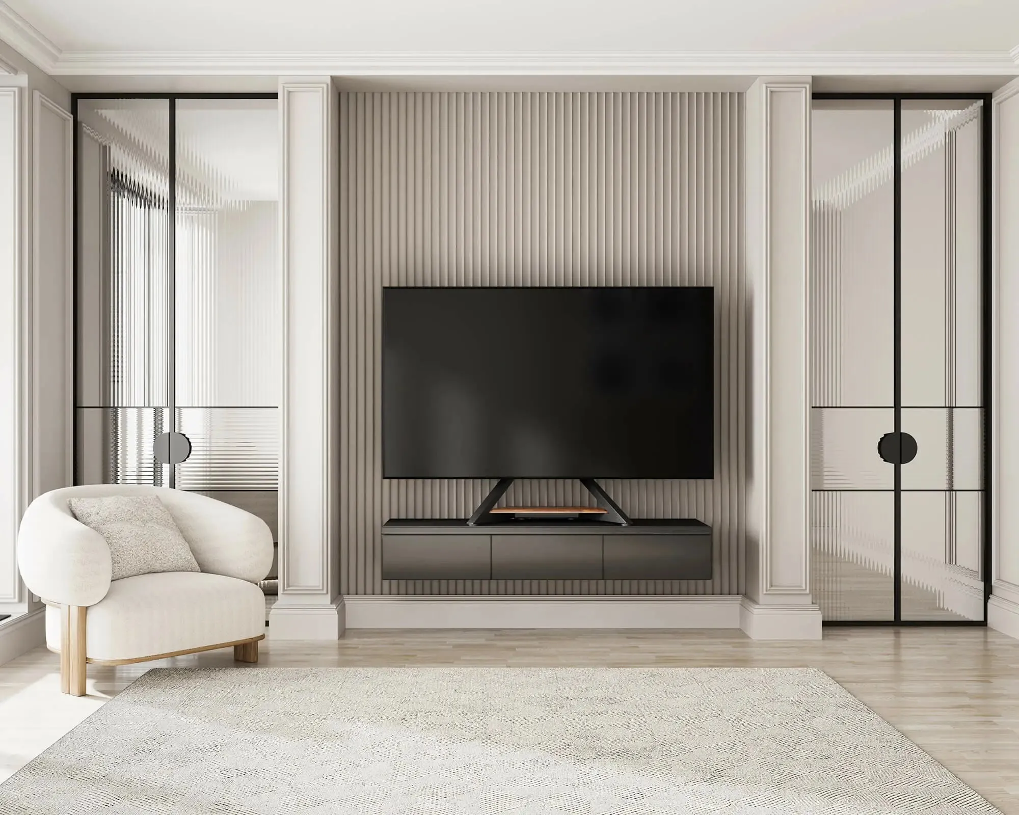 Eiffel TT85 Tabletop TV Stand