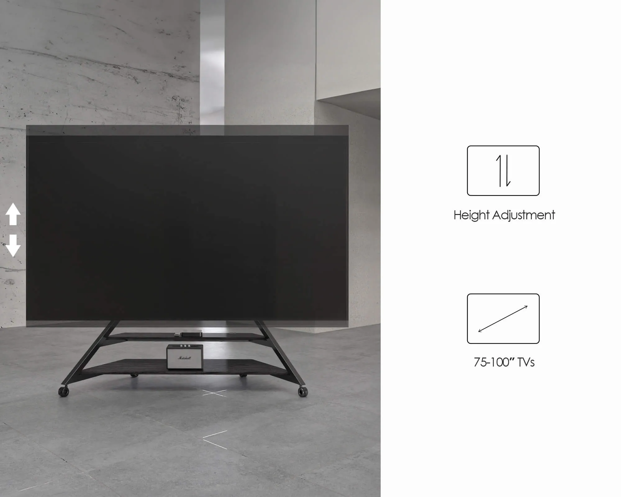 Eiffel V2 FT100 Floor TV Stand