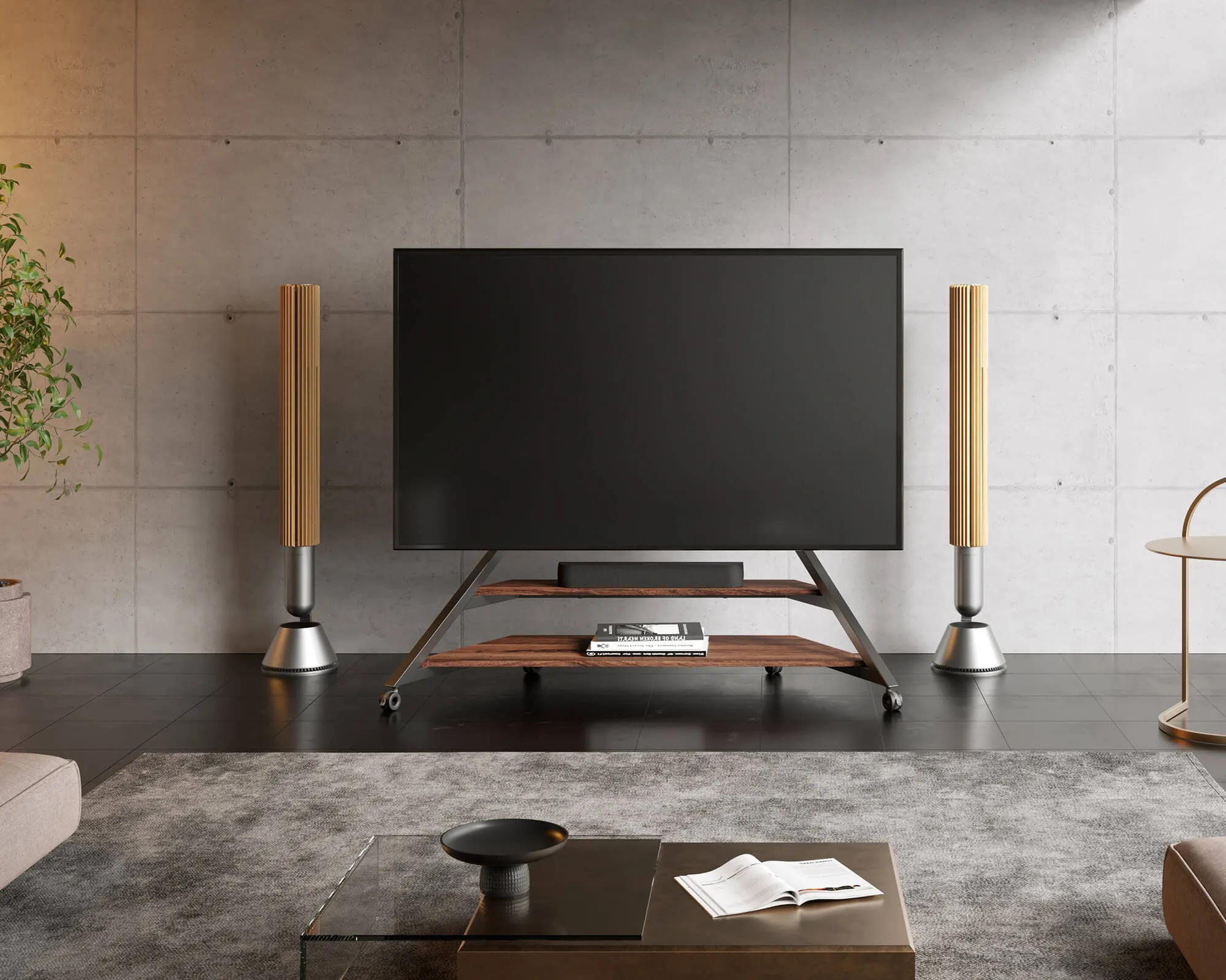 Eiffel V2 FT100 Floor TV Stand