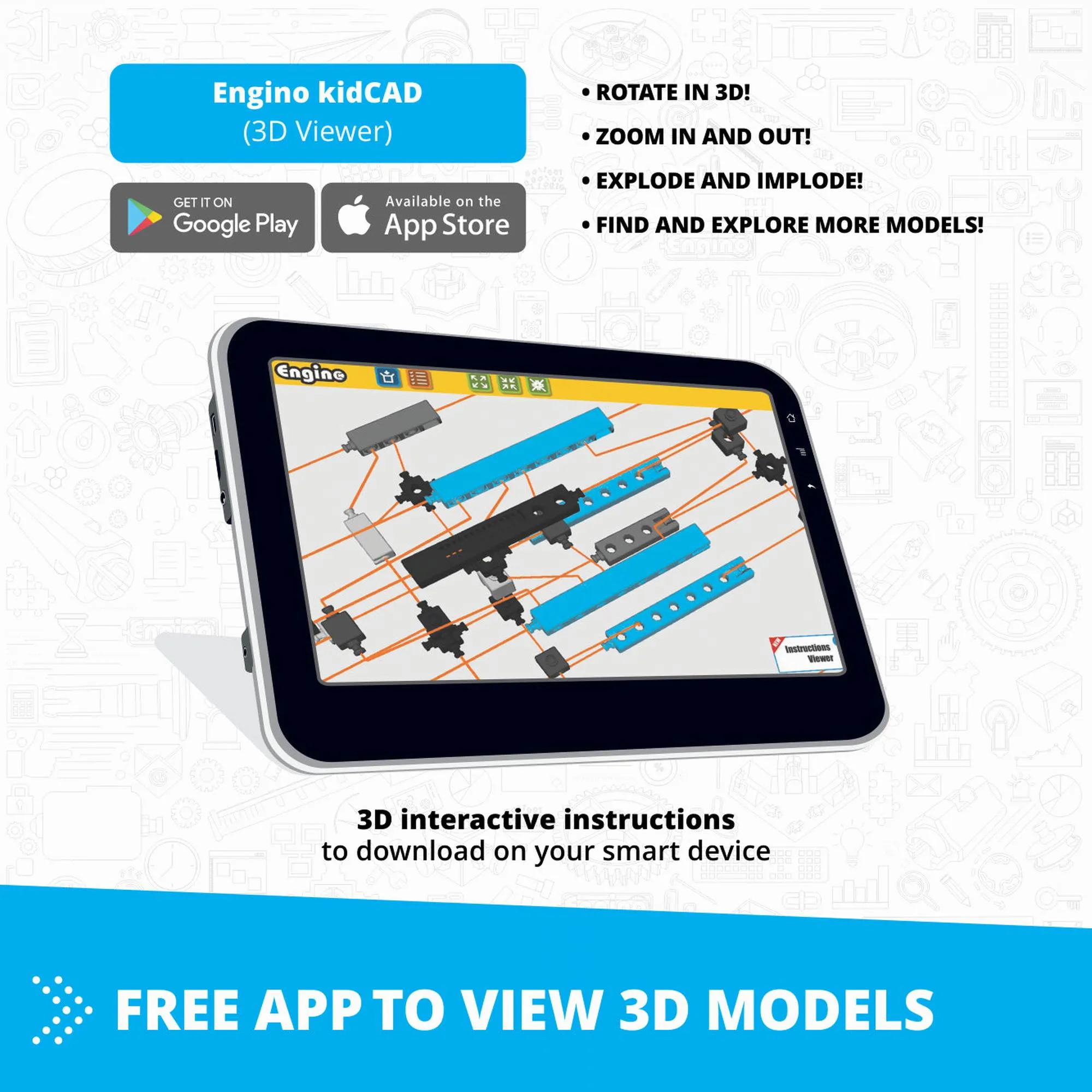 Engino Inventor Mechanics “Tipper Truck” With 5 Bonus Models