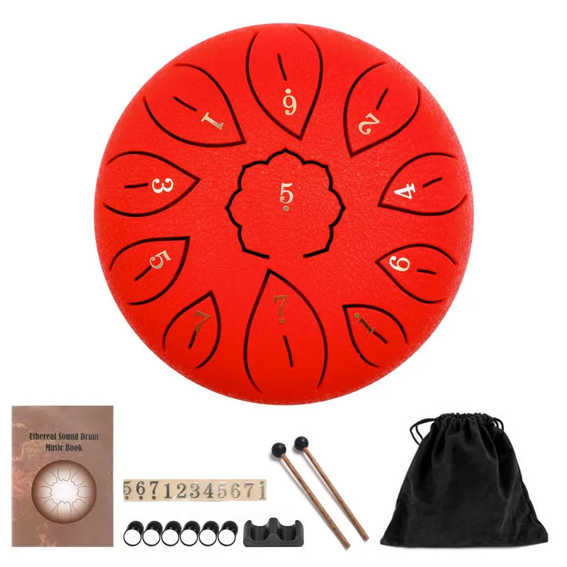 Ethereal Drum C Steel Tongue Drum 6-inch 11-tone