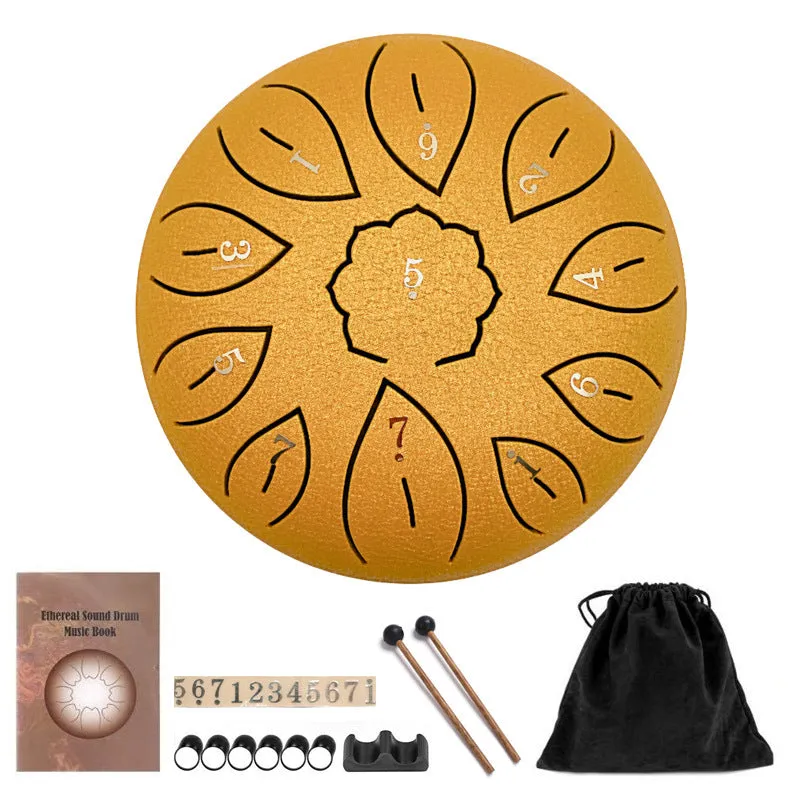 Ethereal Drum C Steel Tongue Drum 6-inch 11-tone