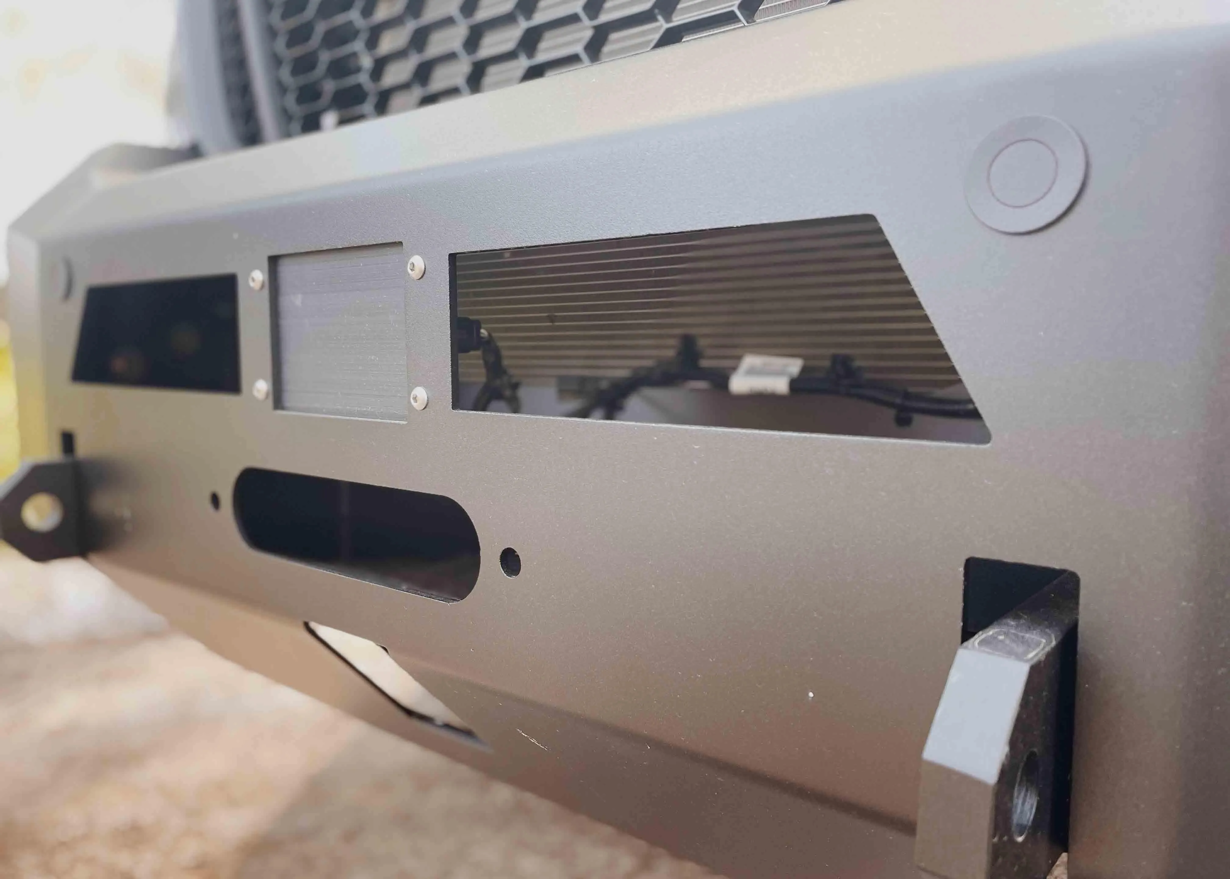 Ford Transit (2020 ) Front Bumper [No Bull Bar]
