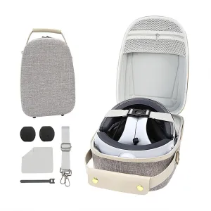 Grey Carrying Case Compatible with PlayStation VR2, Mytrix Portable Hard Shell Travel Case Storage for PS VR2